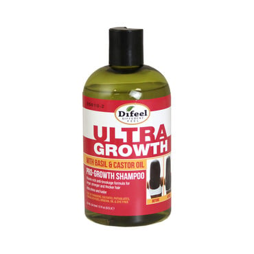 Ultra Growth Basil & Castor Oil Pro-Growth Shampoo - 12 oz. image 0